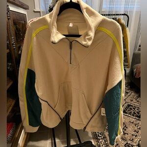 Free People, Movement Ivory Fleece Jacket NWT